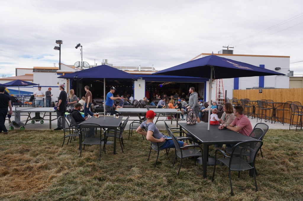 A new brewery threw an opening-day celebration on Valentine's Day. Photos by George Demopoulos.