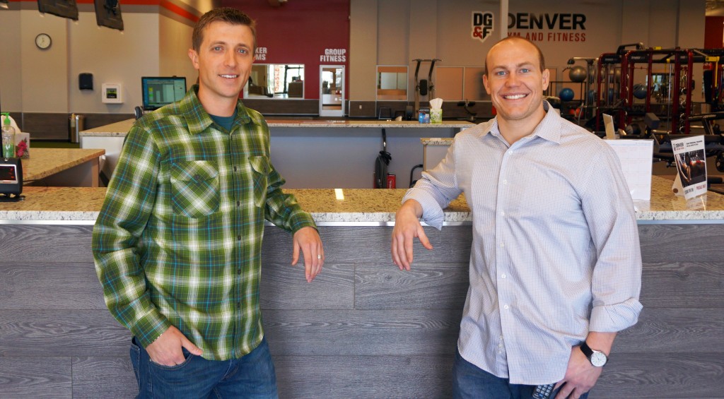 Denver Gym & Fitness Nathan Willis and General Manager Erik Frain