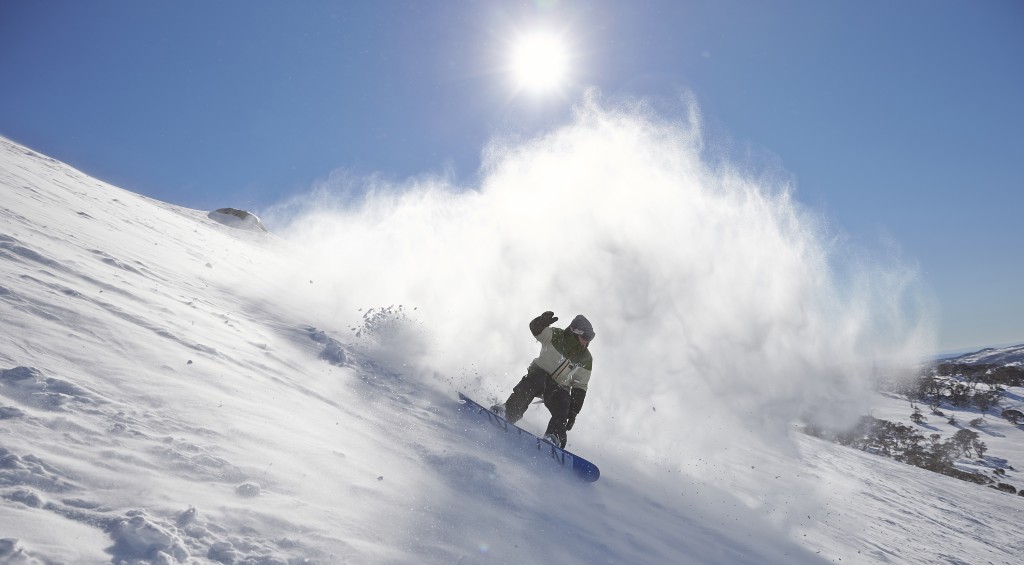 A rider at Perisher in Australia. Photo courtesy of Vail Resorts.