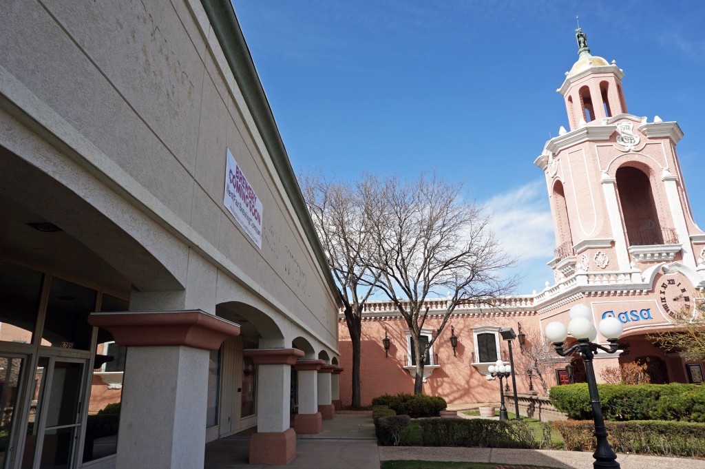 A new brewery is moving into the Casa Bonita shopping center. Photos by Burl Rolett.