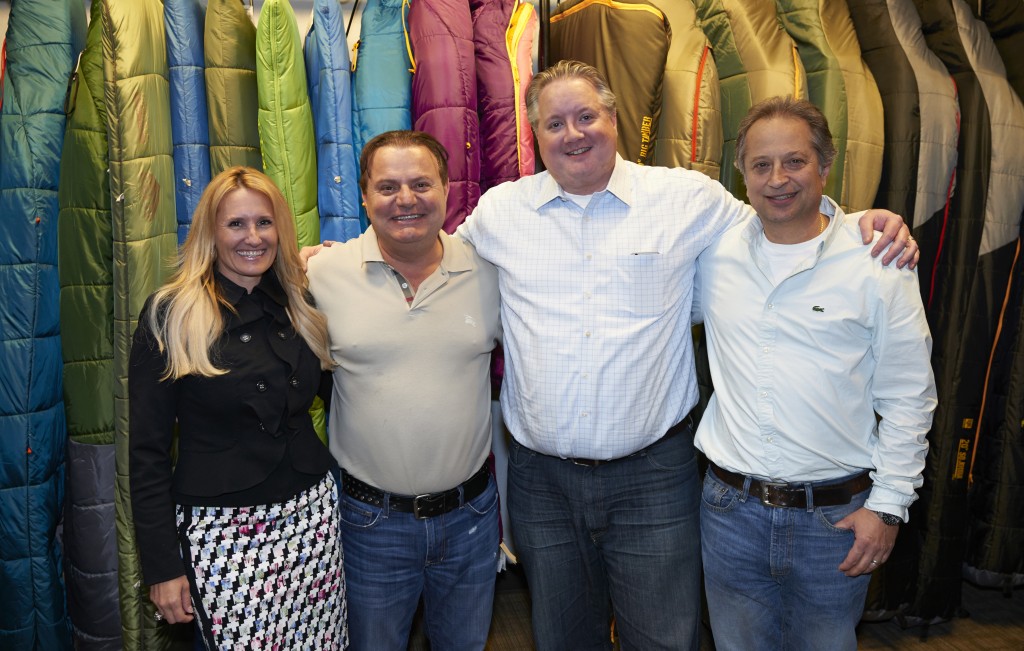 From left: Exxel Outdoors CFO Casey Hoffman, CEO Harry Kazazian, President Brett Jordan and Chairman Armen Kouleyan. Photo courtesy of Exxel. 