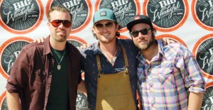 From left: Musician Eric Krasno, Josh Sampson and Big Wonderful partner Ben Baruch.