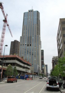 The 14th Street tower is home to a Four Seasons hotel. Photo by Aaron Kremer.