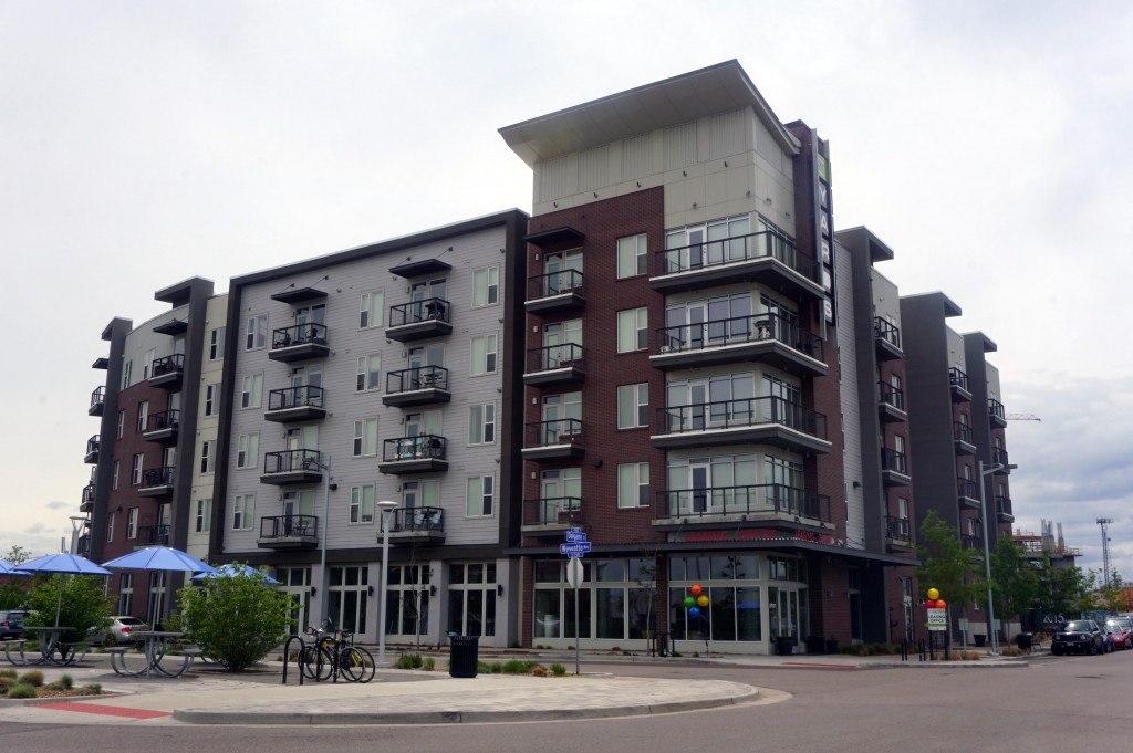 The Yards apartment complex will soon change hands. Photos by Burl Rolett.