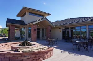 The country club about doubled the size of its clubhouse. 