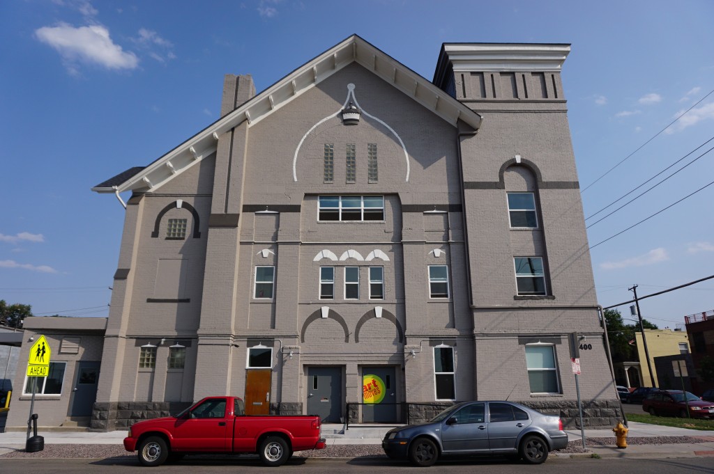 The Mile High Business Alliance operated out of a building at 2400 Curtis St. Photo by George Demopoulos.