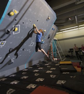 The $140 membership gives access to group classes, weight room gear, and the climbing wall. Photo courtesy of Mountain Strong.