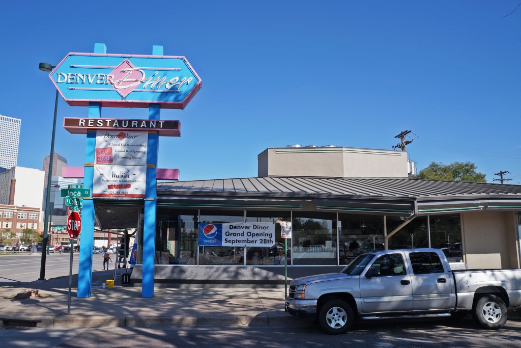 Denver Diner is set to reopen next week. Photo by Amy DiPierro.