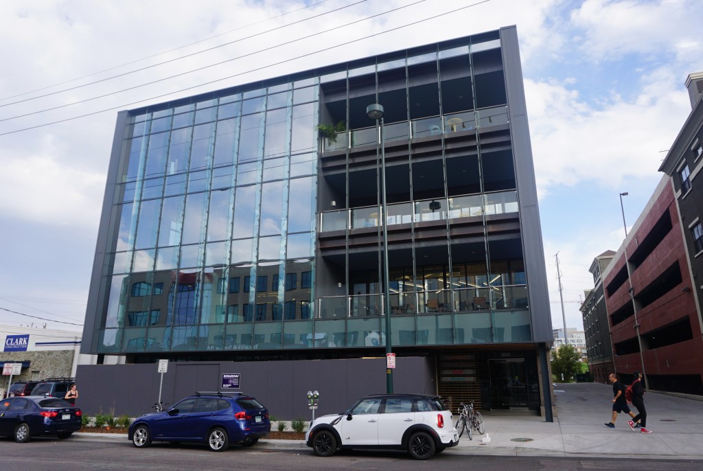 A new restaurant is moving into a Platte Street office building. Photo by George Demopoulos.