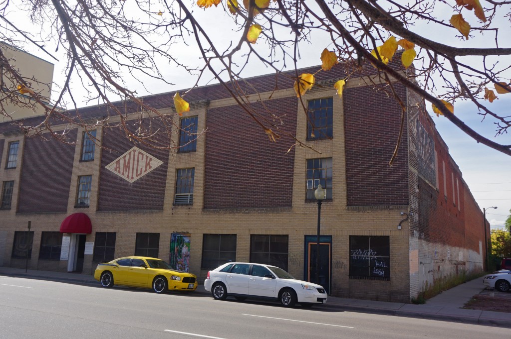 The former Amick building is set for partial demolition and redevelopment. Photos by Burl Rolett.