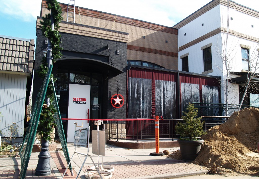 The former Session Kitchen space is set to house a new tenant. Photos by Aaron Kremer.