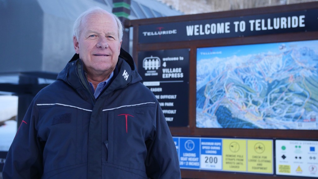 Bill Jensen has made the jump over to Telski. Photo courtesy of Telluride Ski Resort. 