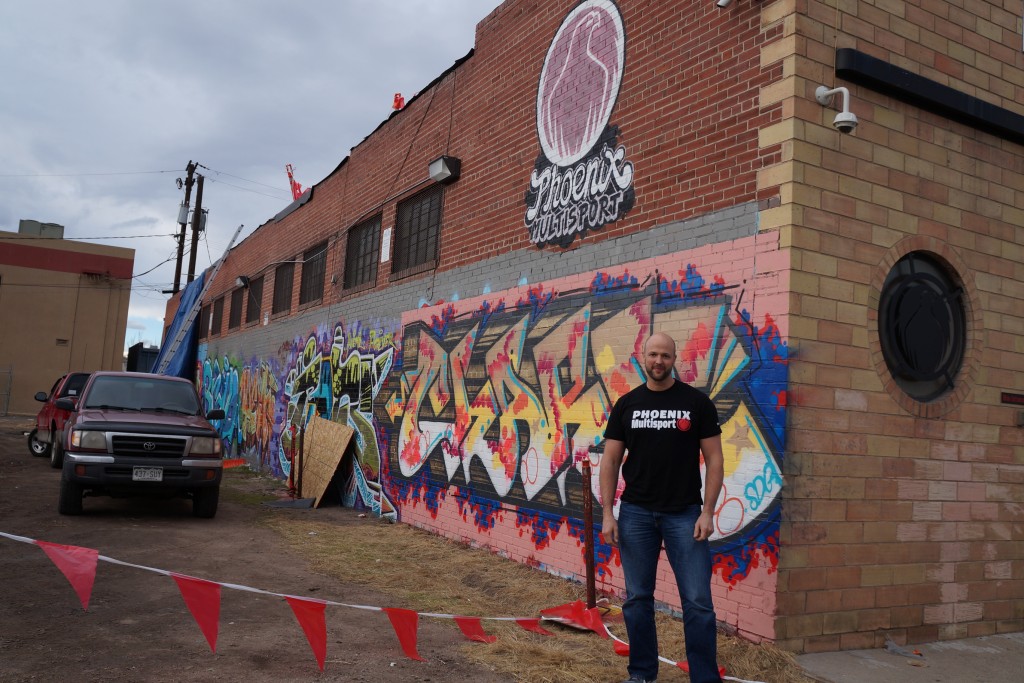 Scott Strode is adding a new revenue stream to his nonprofit through a Champa Street CrossFit gym. Photos by Amy DiPierro.