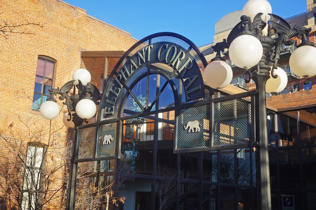 The Elephant Corral building was scooped up by a Washington buyer. Photos by Burl Rolett.