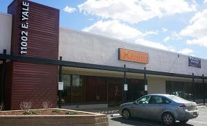 Colorado Harvest in a strip center on Yale.