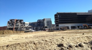 Hospital demolition