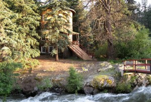 The hotel and 14 cabins are on 123 acres, surrounded by Pike National Forest. (Courtesy of Bob Regester)