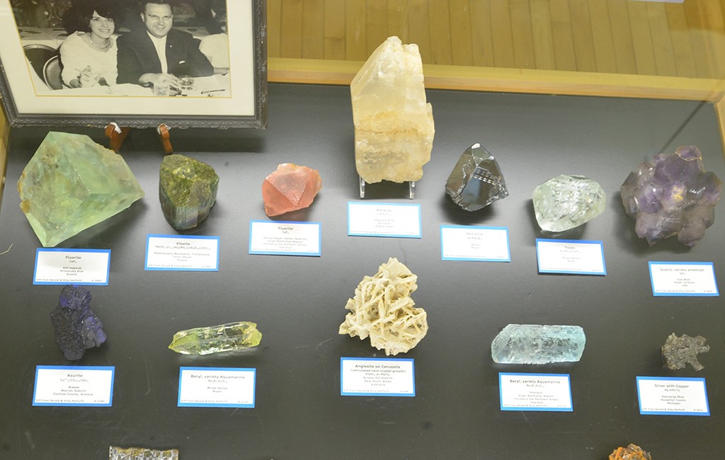 The Geology Museum usually only displays less than two percent of the 800-piece collection. (Courtesy Colorado School of Mines)