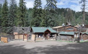 The restaurant overlooks the Elk Creek off U.S. Route 285 in Pine. (Courtesy Evergreen Commercial)