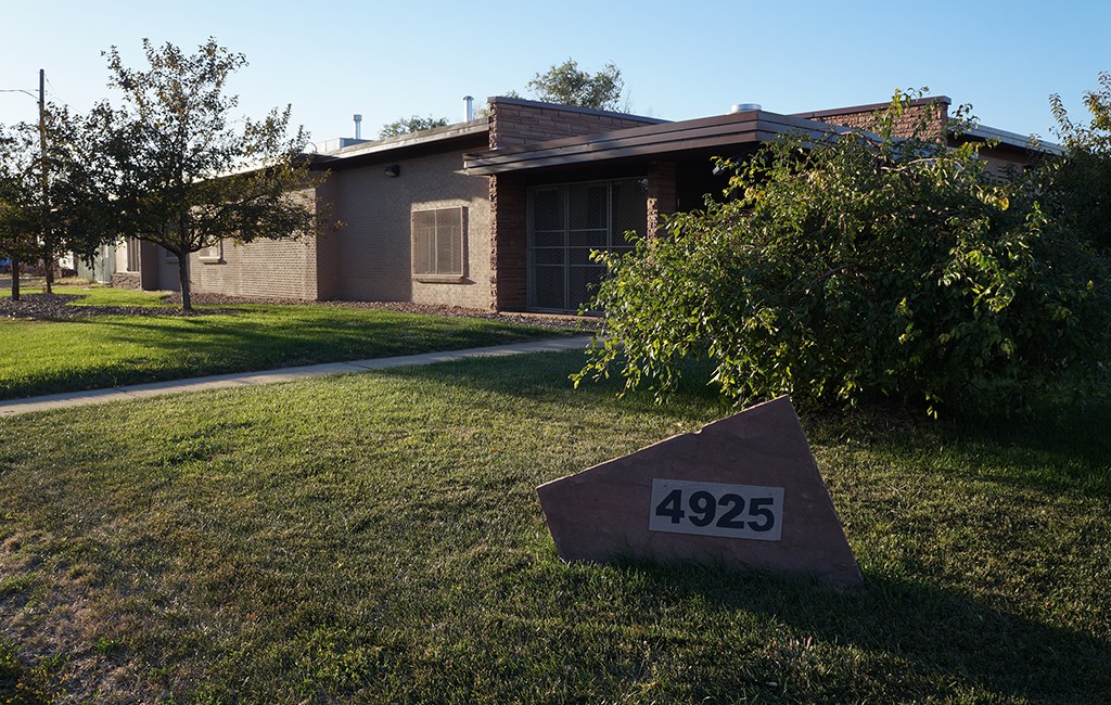 The warehouse at 4925 E. 38th Ave. was listed six months ago. (Amy DiPierro)