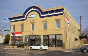 The 16,000-square-foot office building is the former headquarters of Open Scan Technologies. (Burl Rolett)