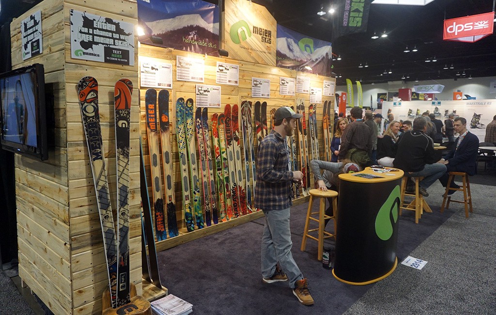 Colorado's Meier Skis at Denver's 2017 SIA show. (Kate Tracy)