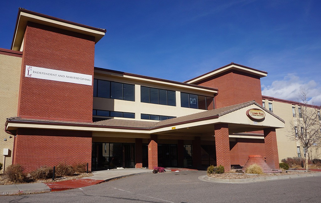 The former assisted living facility at 8505 E. Lowry Blvd. sold for $16.5 million. (Burl Rolett)