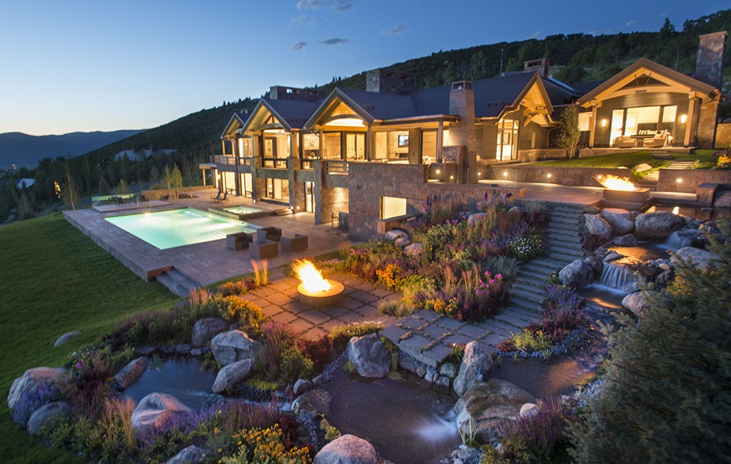 The 13,700-square-foot home, less than five miles northwest of downtown Aspen, sold Feb. 1. (Courtesy Bowden Properties)