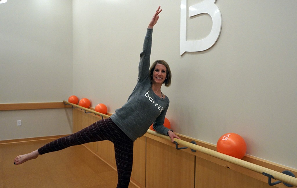 Katie Heaps is the owner of Barre3 at Bellview Station. 