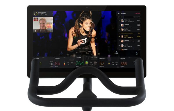 peloton bikeScreen