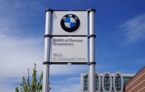 bmwDenverDowntown sign