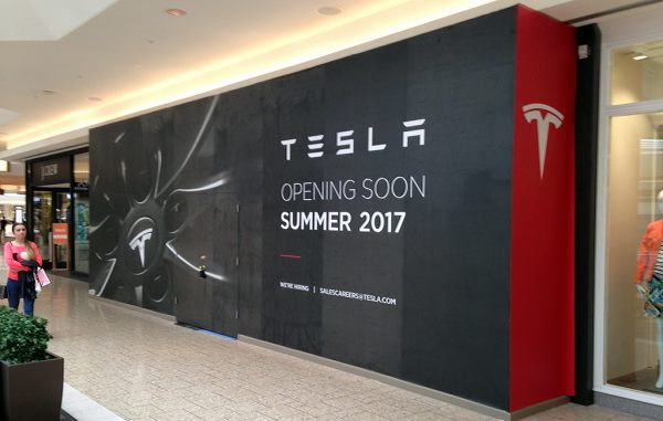 tesla mall