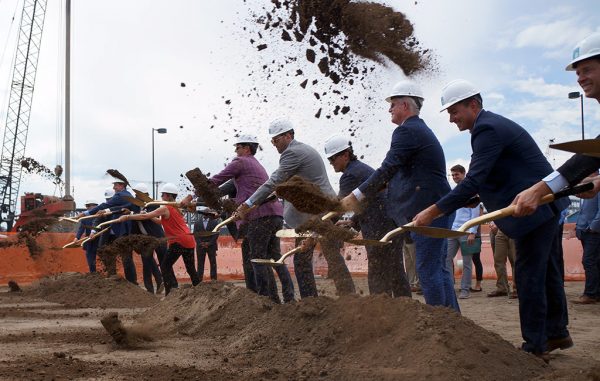 hub groundbreaking