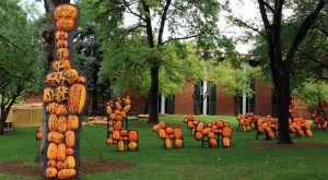 pumpkin sculptures