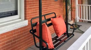 hanging chairlift bench