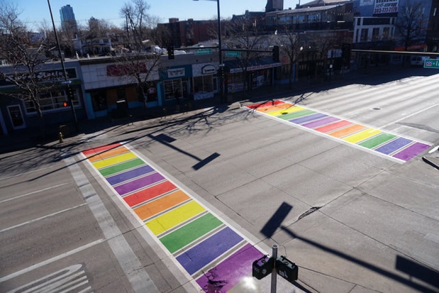 Rainbow Crosswalk