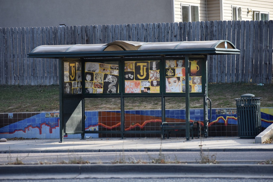 Thomas Jefferson High School Bus Shelter