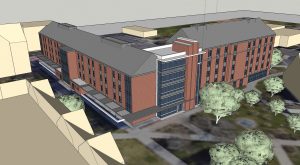 Regis U DeSmet Hall Rendering