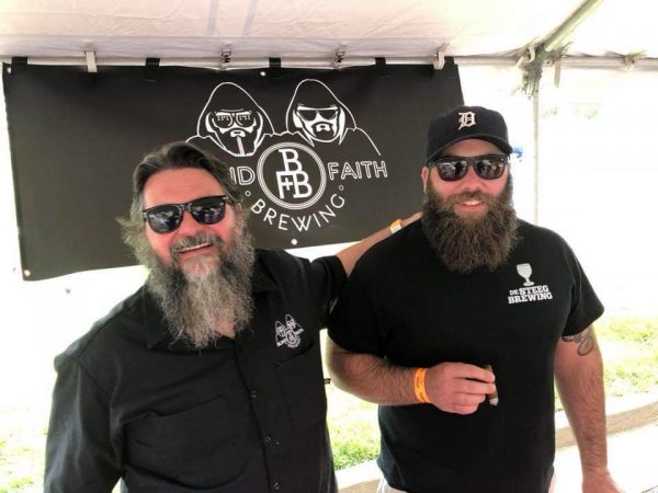 Tom Martinez and head brewer