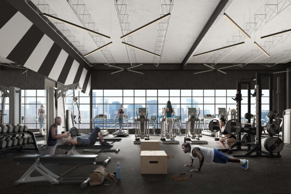 2.10D X Denver Gym rendering