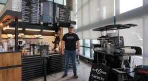 Denver coffee cart business opening cafe