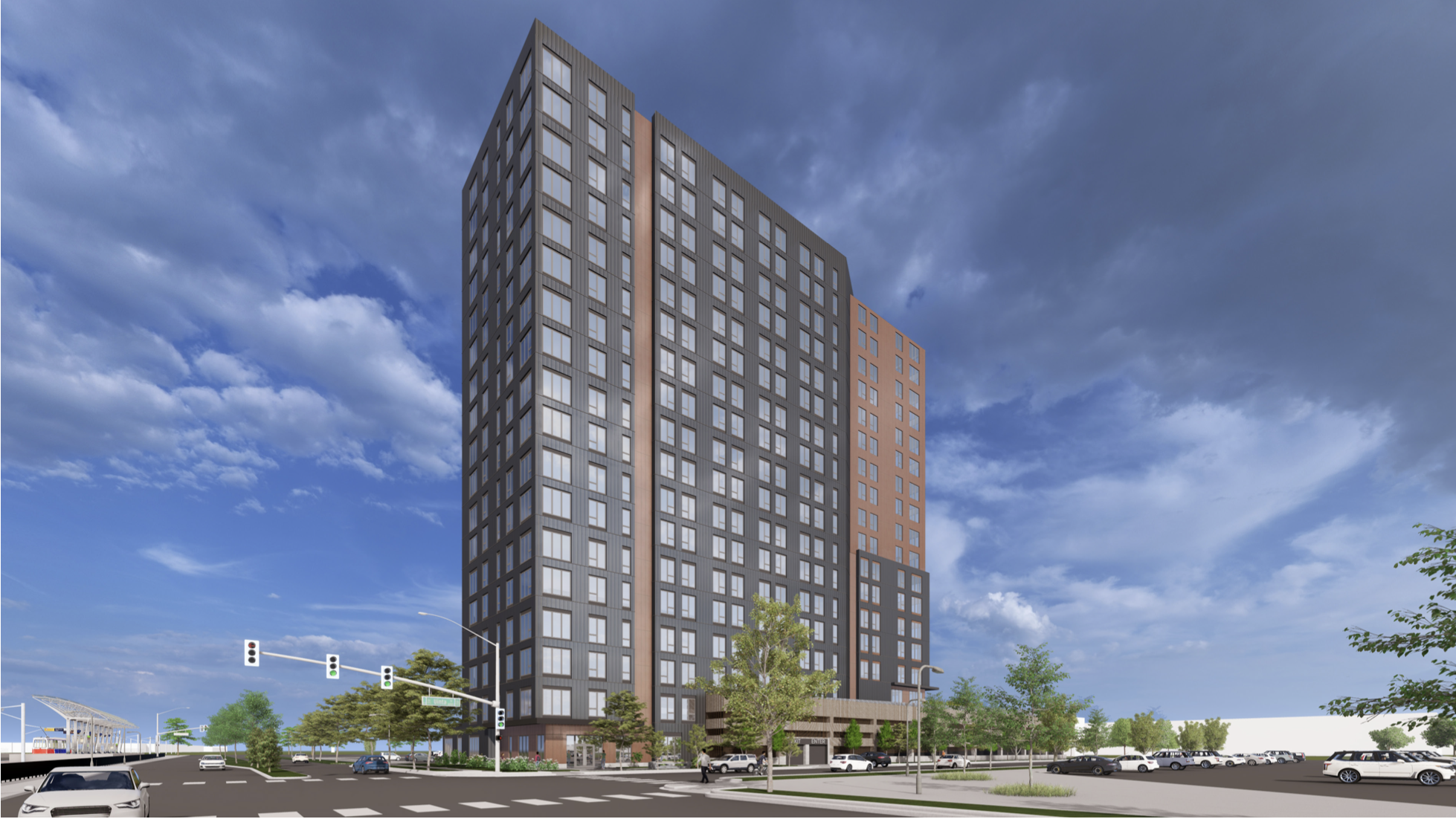 18-story apartment building proposed on RTD parking lot 2 Screen Shot 2025 01 16 at 4.47.54 PM