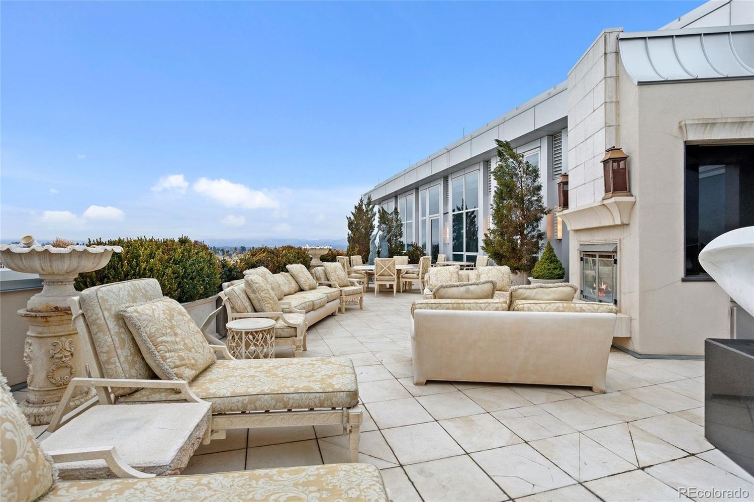 Cherry Creek penthouse aims for Denver record with $21M listing 2 100 Detroit No. 701 rooftop deck