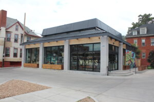 wyans outside bulding