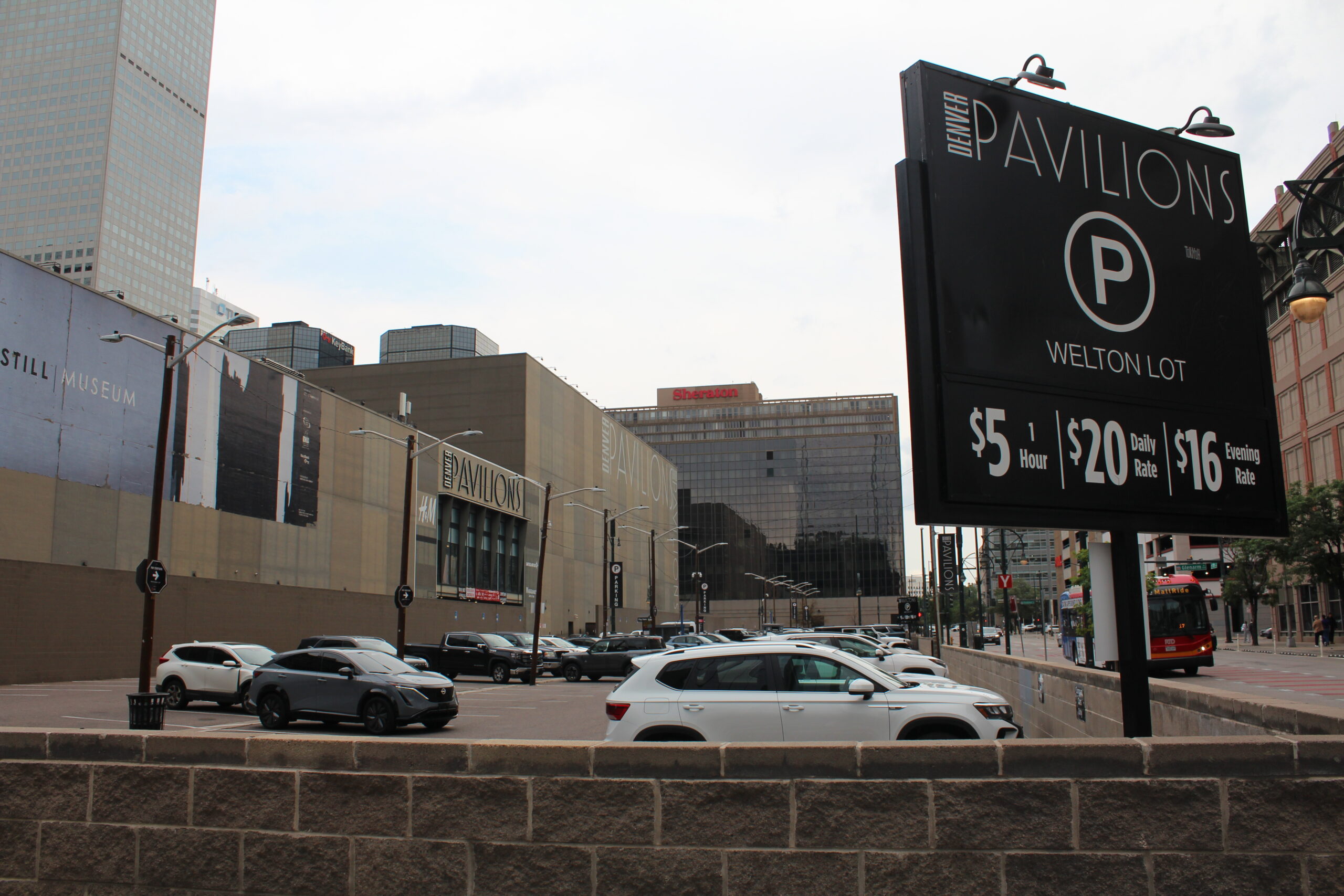 pavilions lot