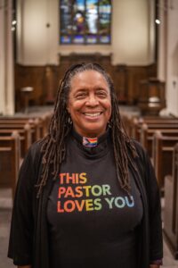 Pastor Barbara Berry-Bailey. 