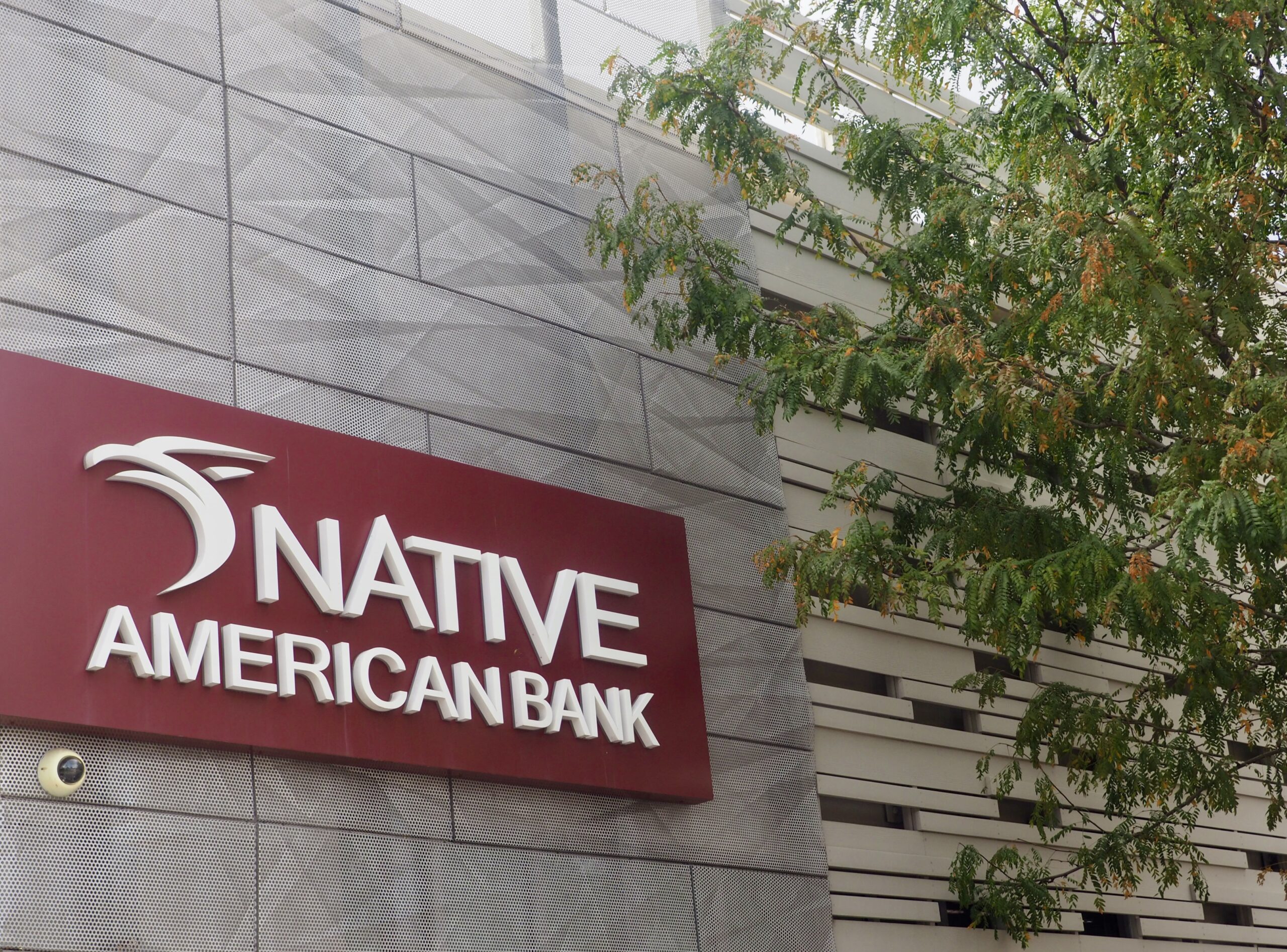 Native American Bank is currently headquartered at 201 N. Broadway.
