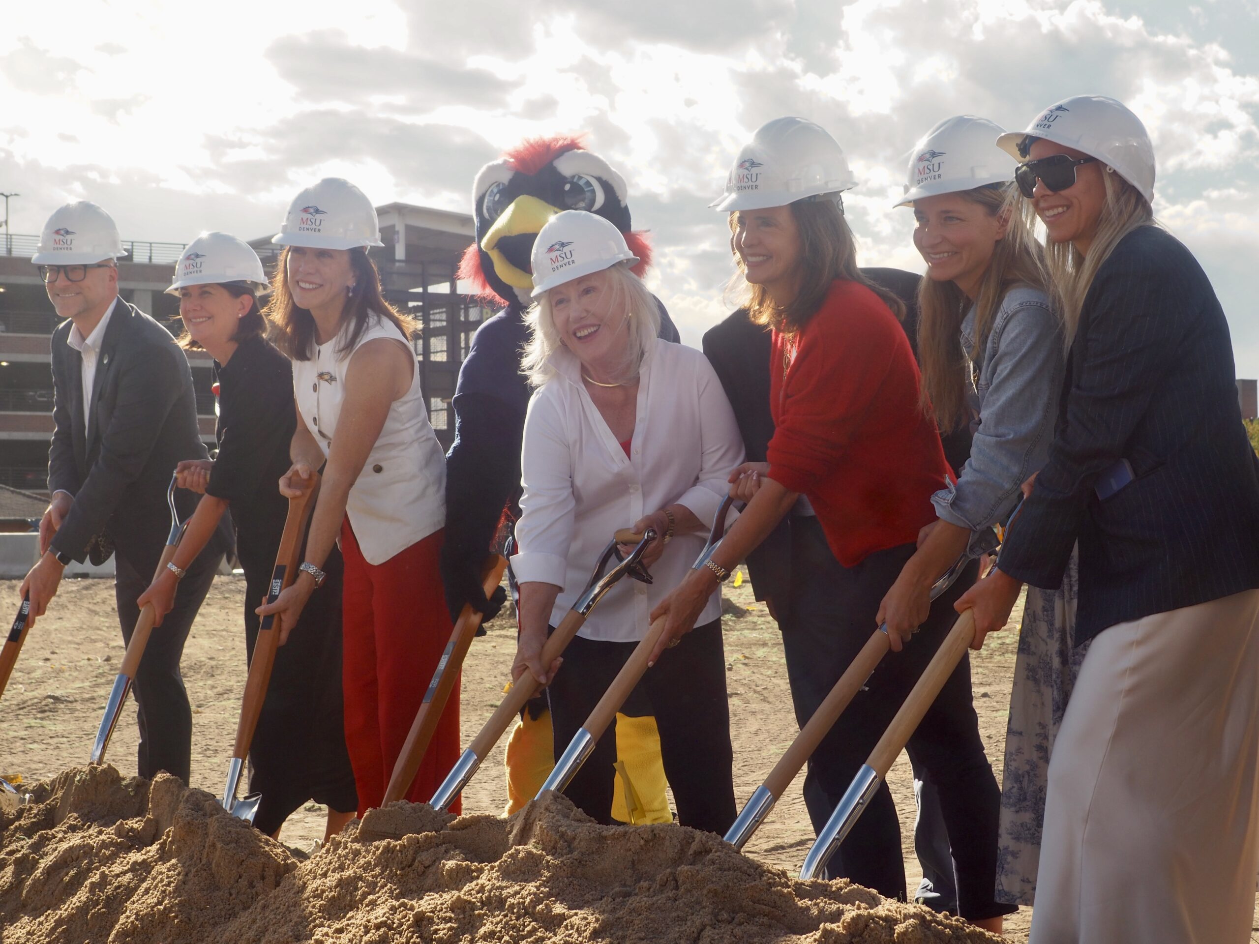 Auraria Campus leaders break ground on Summit House