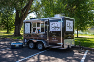 The ProtoTaste food truck in use for the cheesesteak business. 