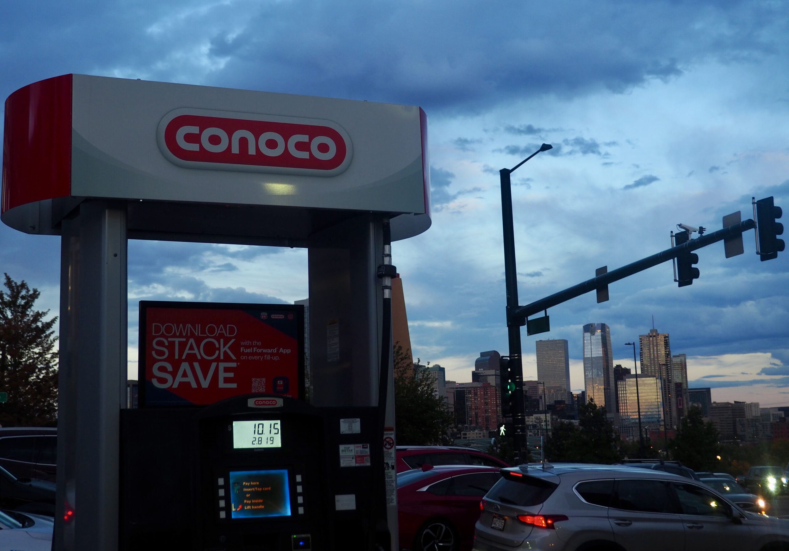 Conoco gas pump